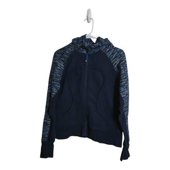 Lululemon Hoodie Women 10 Scuba Stretch Inkwell Wee Are From Space Athleisure - Picture 1 of 5